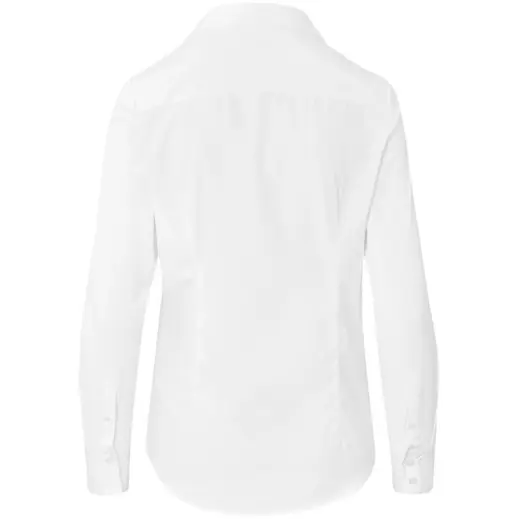 Ladies Long Sleeve Carolina Shirt White Back